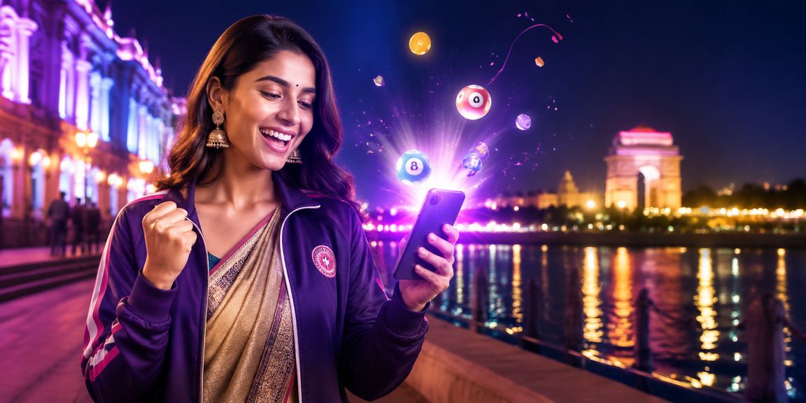 People enjoying responsible betting at night in Delhi
